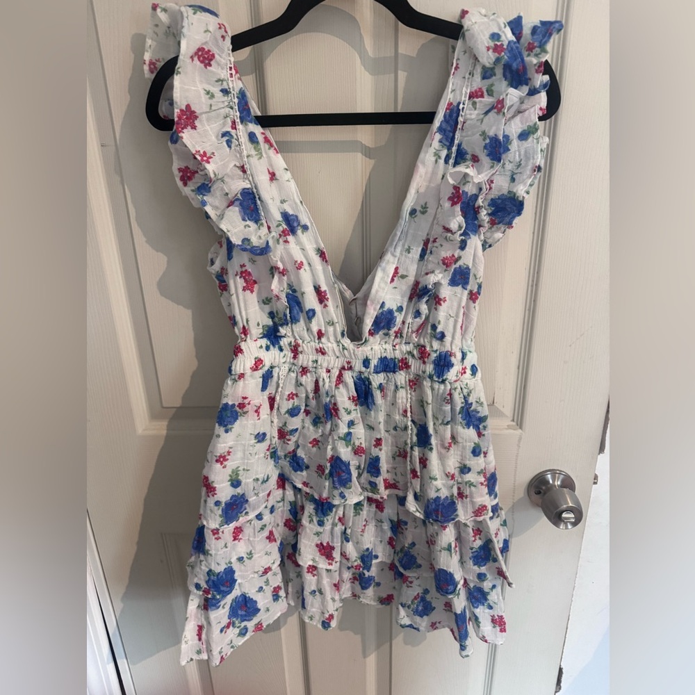 LoveShackFancy Bennett Mini Dress Size Small - Picture 9 of 14